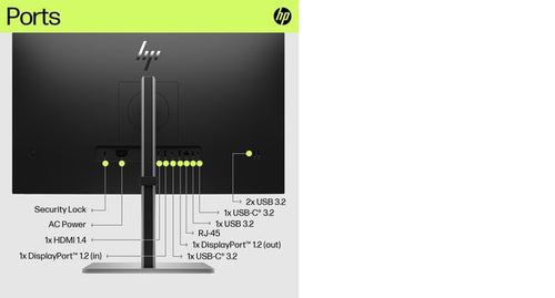 HP E27u G5 computer monitor 68.6 cm (27 HP E27u G5 computer monitor 68.6 cm (27